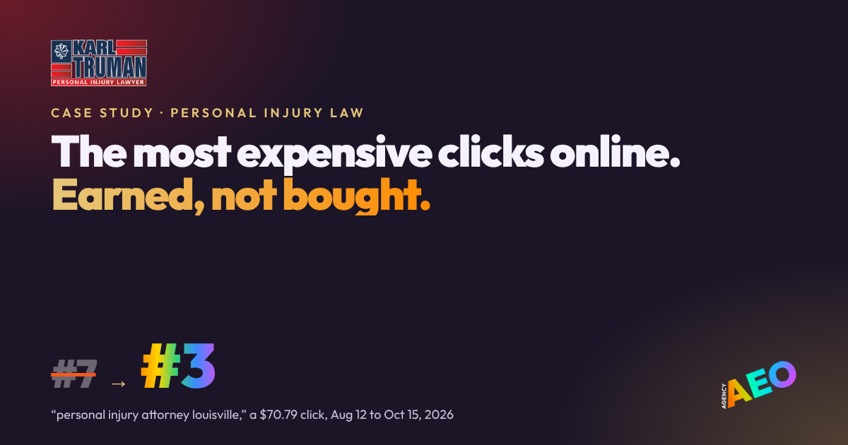 Karl Truman Law Office case study card